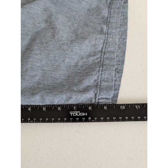 Tommy Bahama Linen Shorts Men 34* Beach Coast Flat Front 9" Inseam Blue - Picture 9 of 10